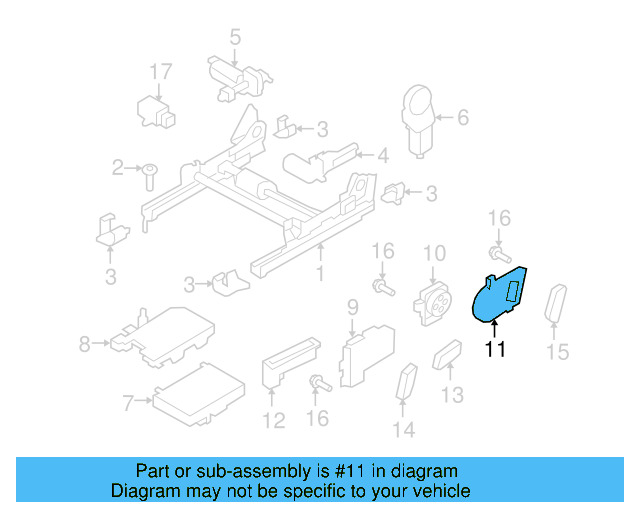 Seat Switch 8K0-959-747-B - View 4