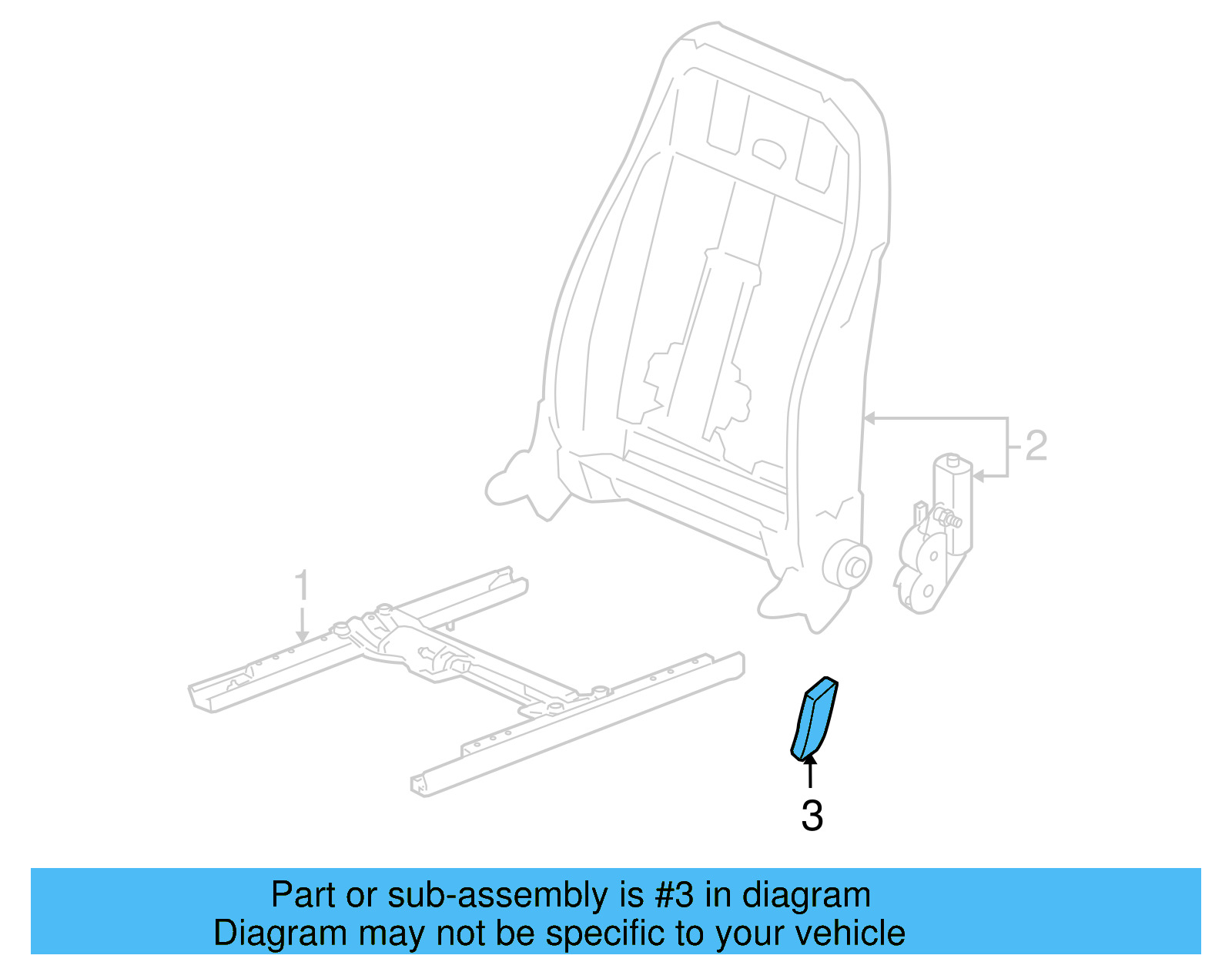 Adjust Lever 1K0-959-817-9B9 - View 14