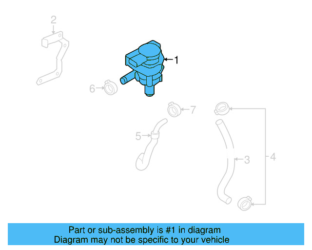 Auxiliary Pump 1K0-965-561-B - View 5