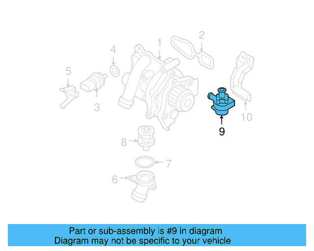 Auxiliary Pump 1K0-965-561-J - View 10