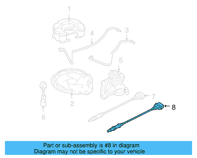 Oxygen Sensor 1K0-998-262-AE - View 39