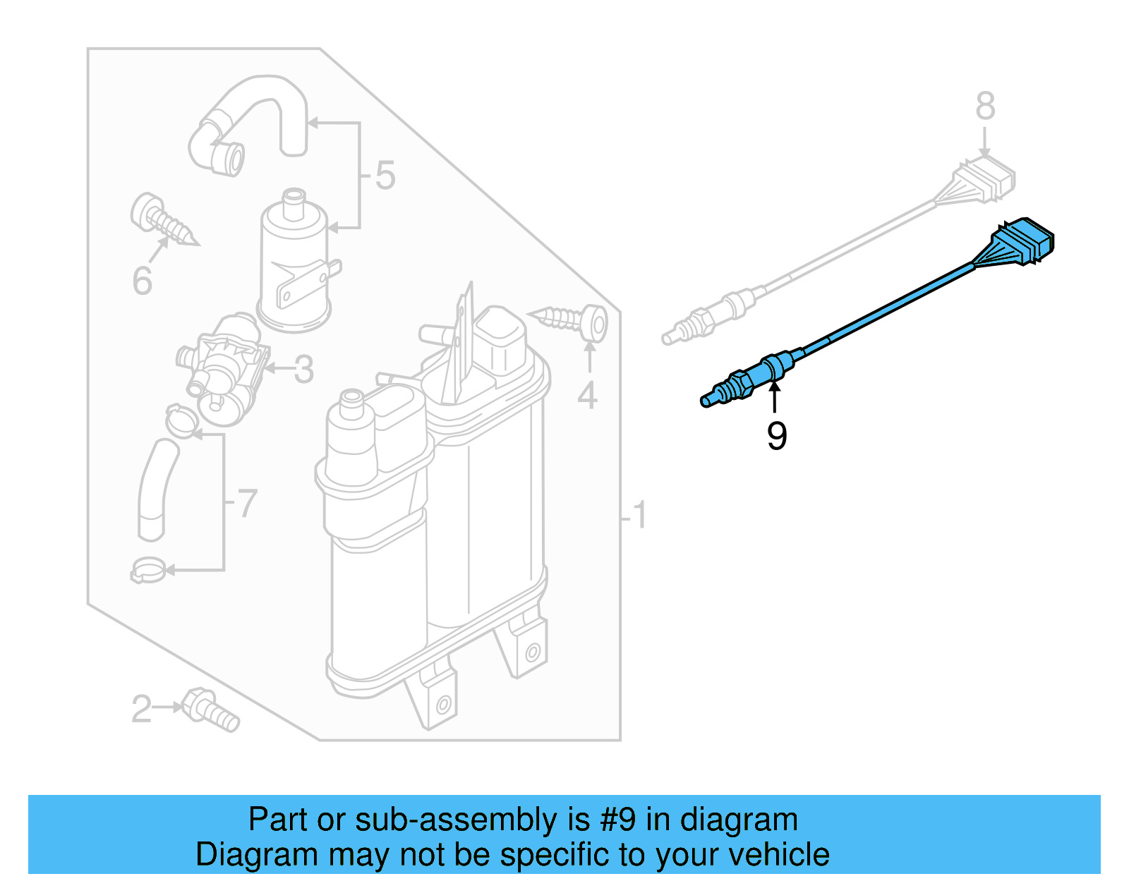 Oxygen Sensor 1K0-998-262-C - View 16