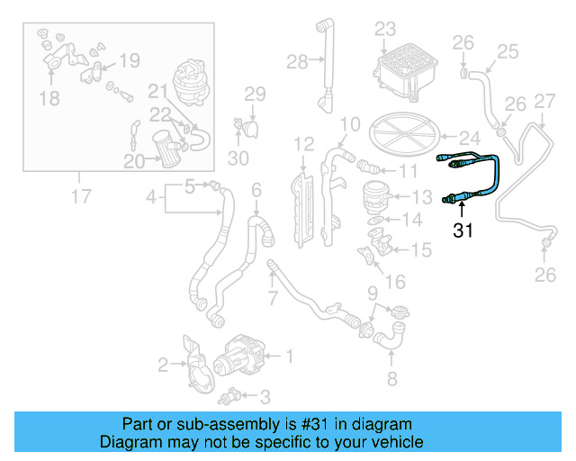 Oxygen Sensor 1K0-998-262-D - View 40