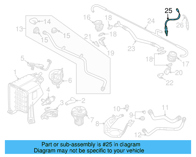 Oxygen Sensor 1K0-998-262-D - View 20