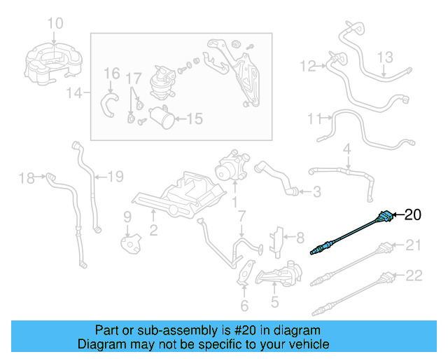 Oxygen Sensor 1K0-998-262-N - View 14