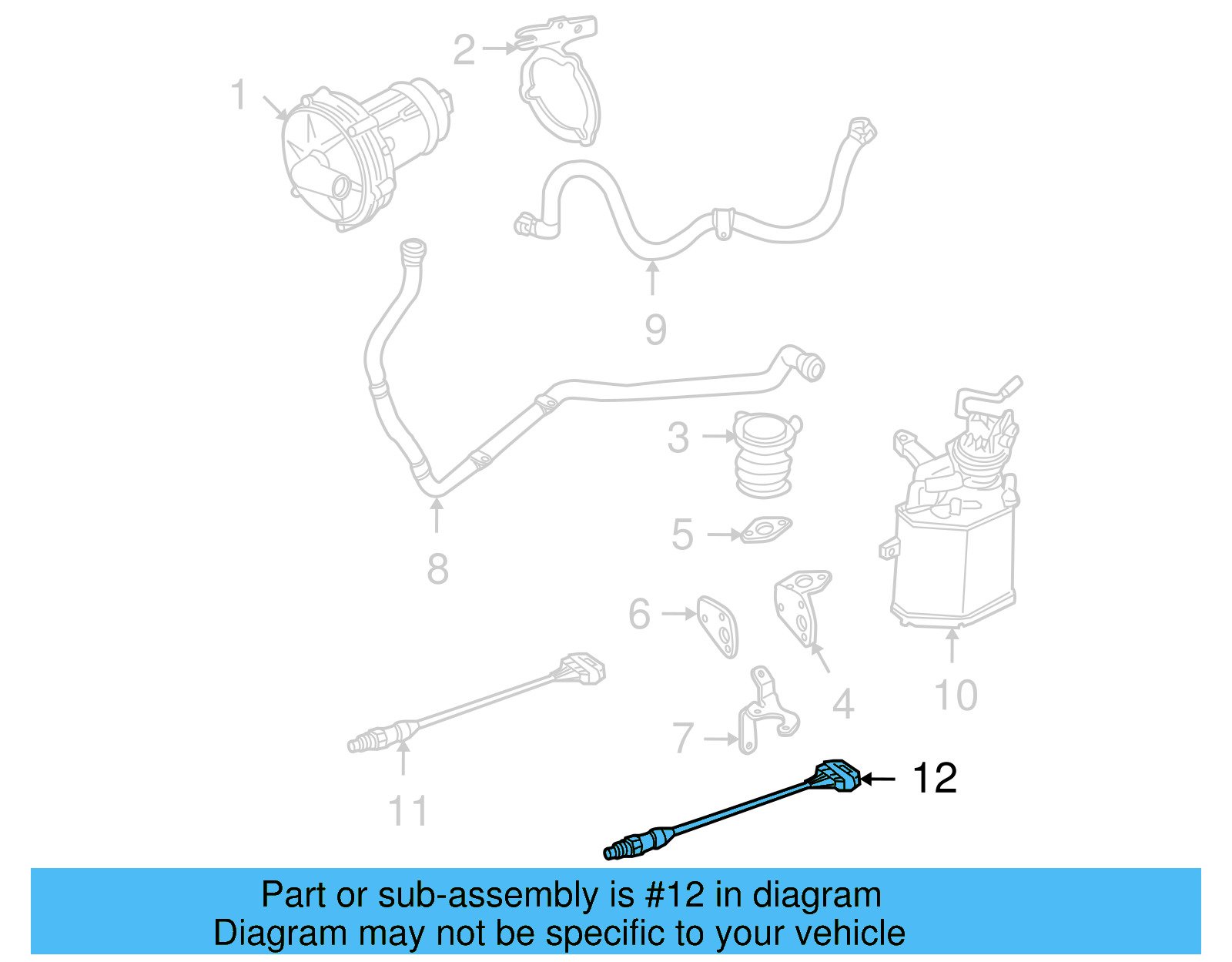 Oxygen Sensor 1K0-998-262-Q - View 22