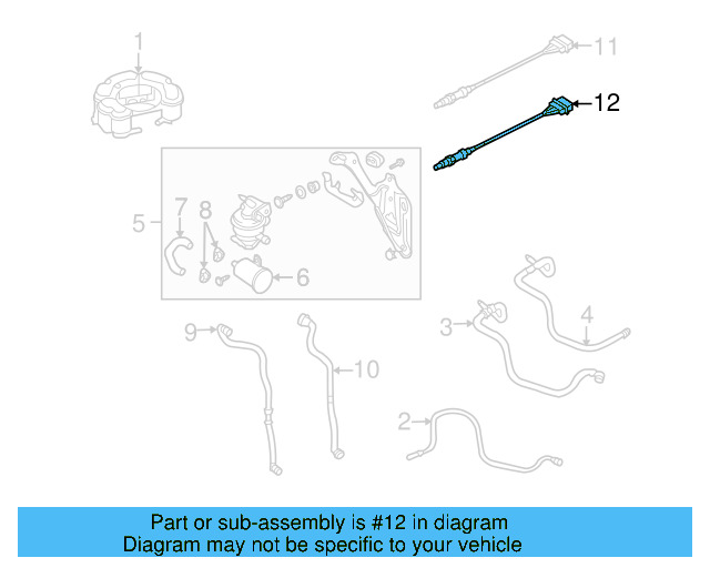 Oxygen Sensor 1K0-998-262-E - View 40