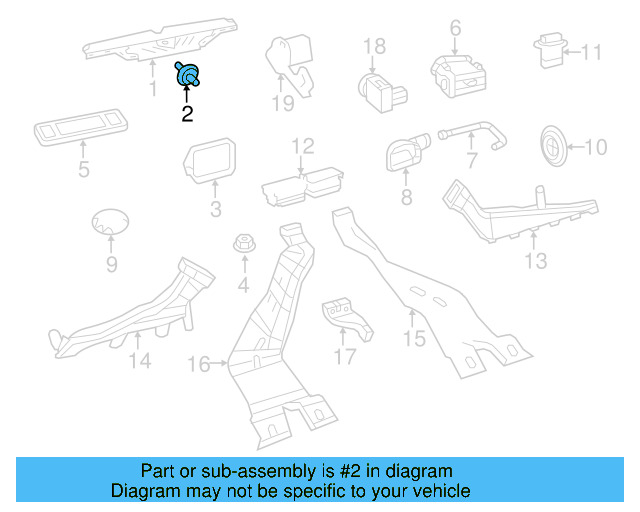 Mount Bracket Nut N-015-082-10 - View 31