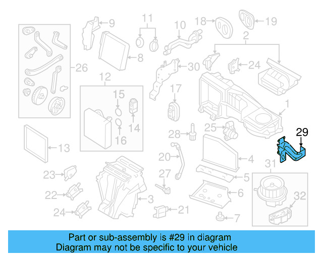 Mount Bracket 1K1-819-453 - View 4