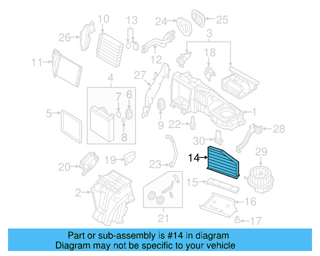 Cabin Air Filter 1K1-819-669 - View 8