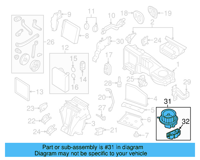 Blower Assembly 1K1-820-015-Q - View 16