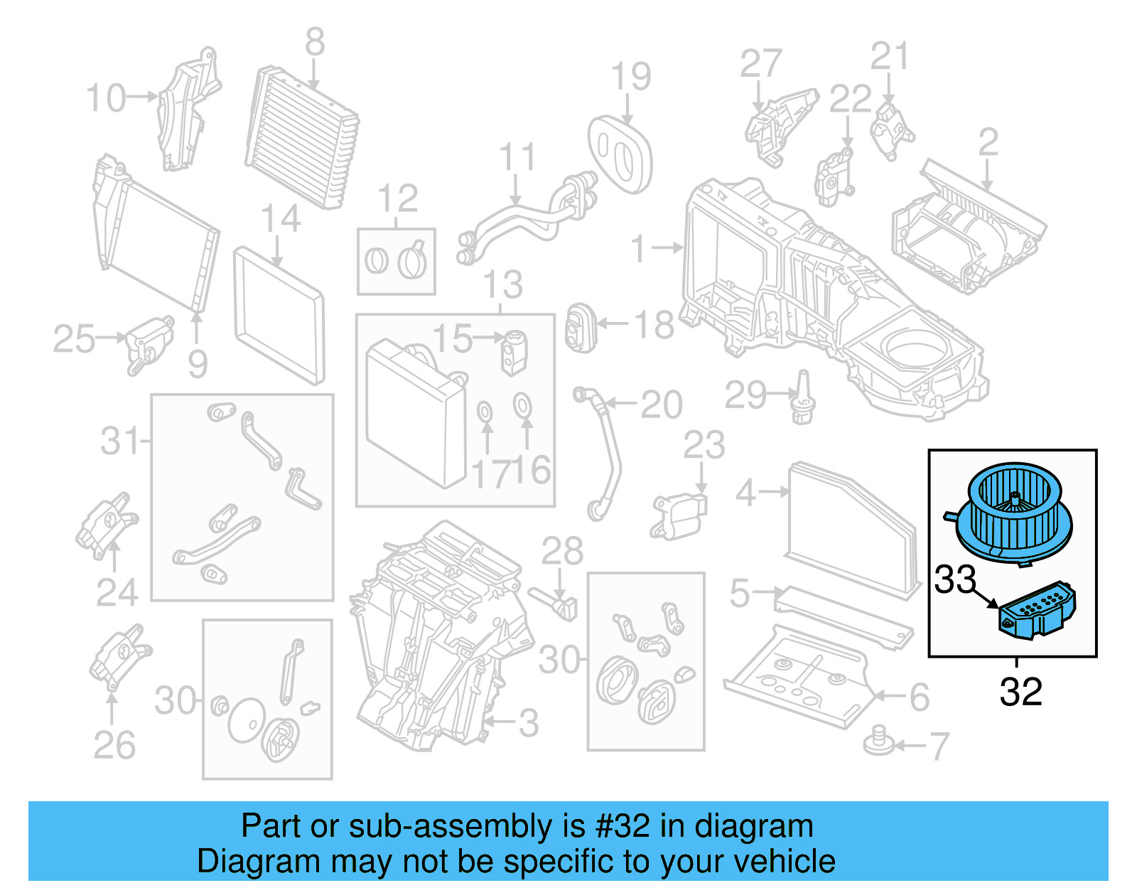 Blower Assembly 1K1-820-015-Q - View 15