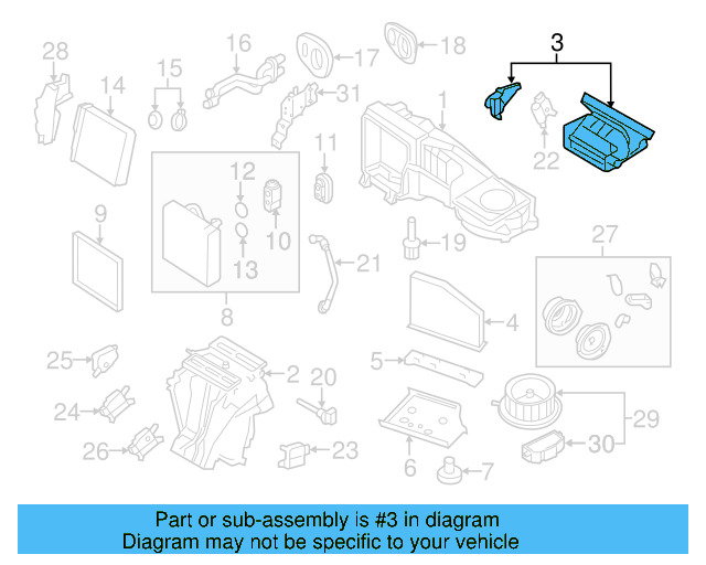 Intake Duct 3C0-898-304-D - View 46