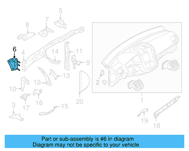 Mount Plate 1K1-858-765 - View 47