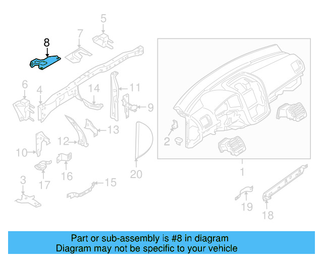 Mount Plate 1K1-858-765 - View 44