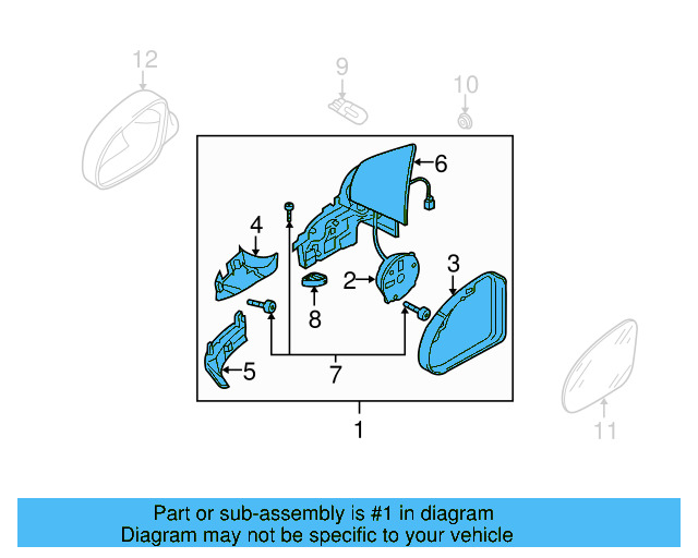 Housing Assembly 1K1-857-508-CN-9B9