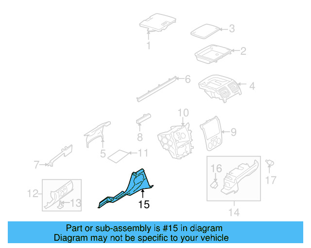 Knee Bolster 1K1-858-366-R-71N