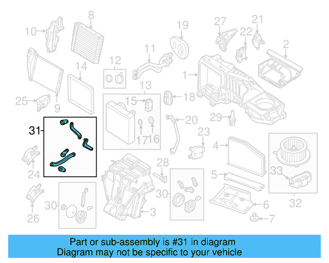 Pipe Kit Gasket Set 8E0-898-380 - View 47