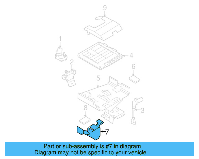 Mount Bracket 1K0-906-216-D - View 4