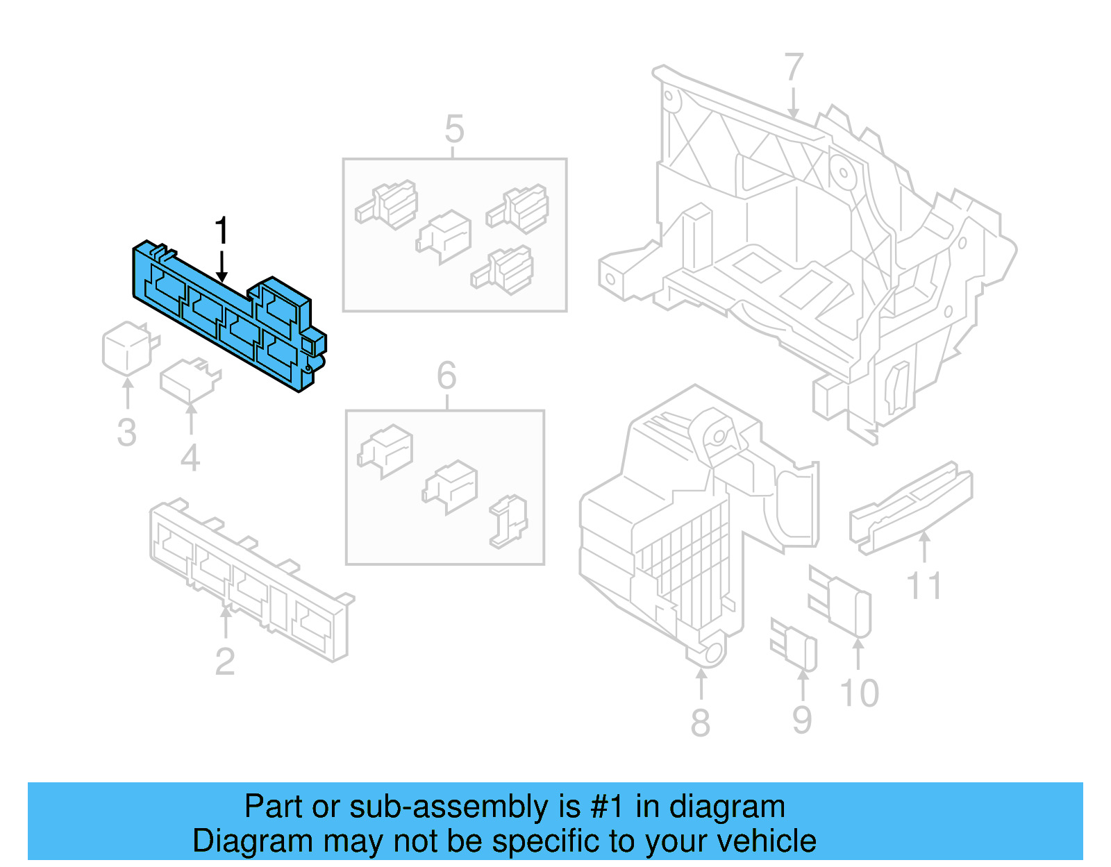 Relay Plate 1K1-937-503-A - View 25