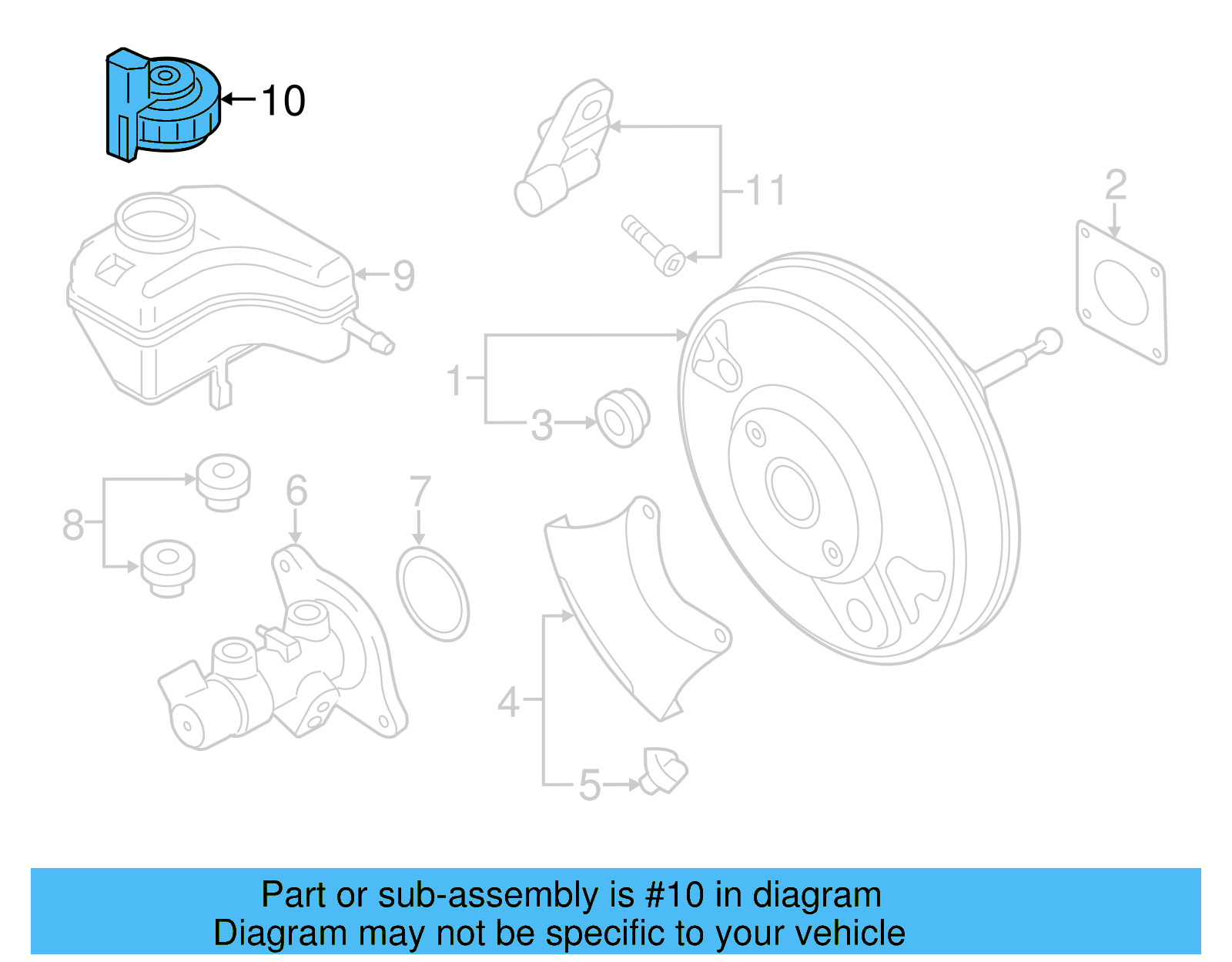 Reservoir Cap 1K2-611-349-C - View 5