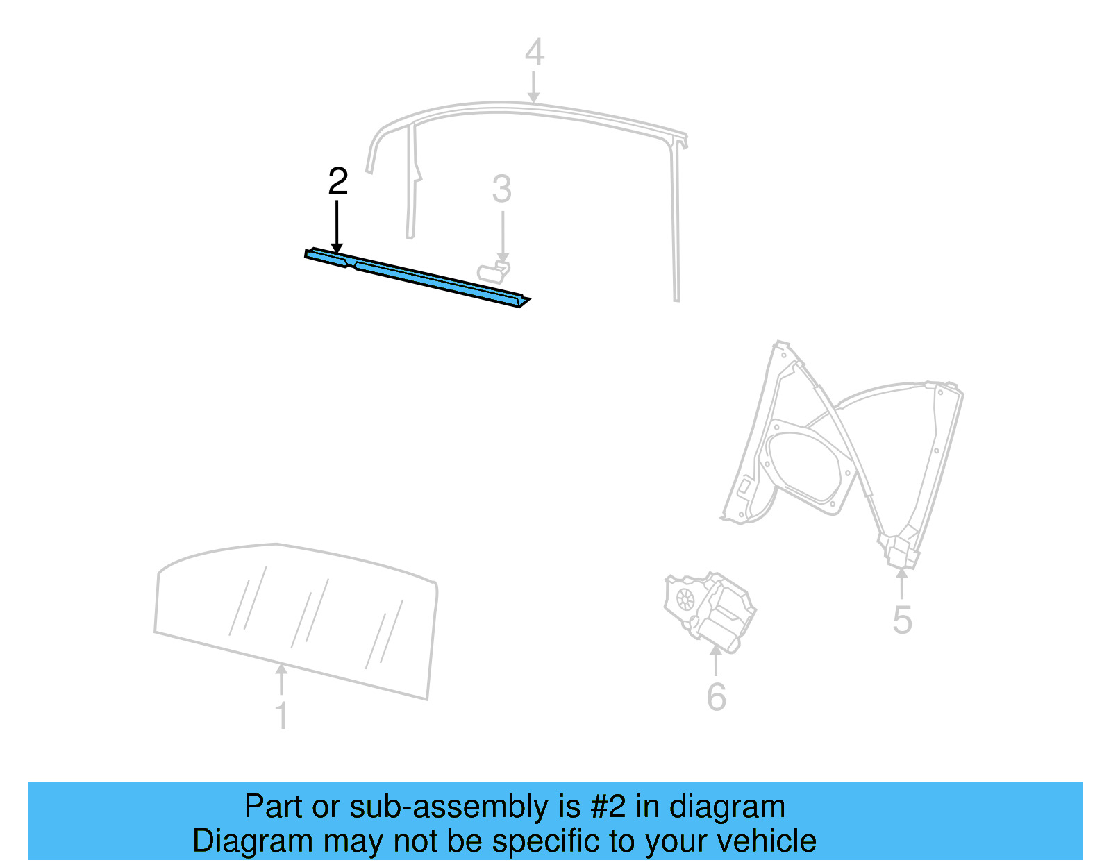 Belt Weather 1K4-837-477-D-5AP - View 4