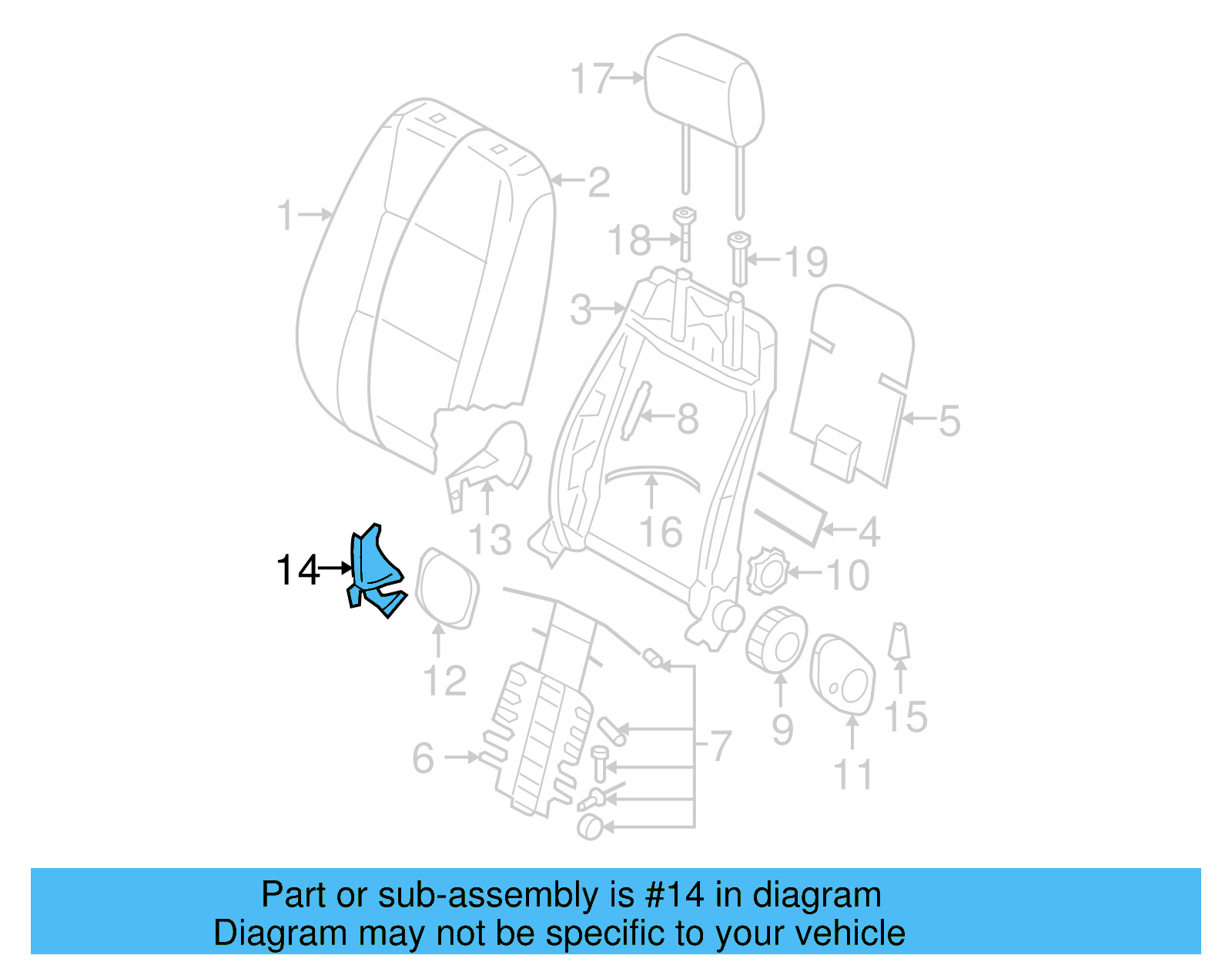 End Cap 1K4-881-640-C-71N - View 8