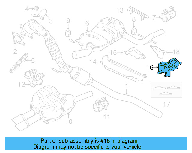 Heat Shield 1K5-825-701-B - View 38