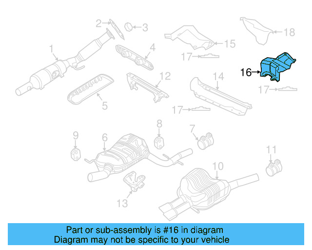Heat Shield 1K5-825-701-B - View 26