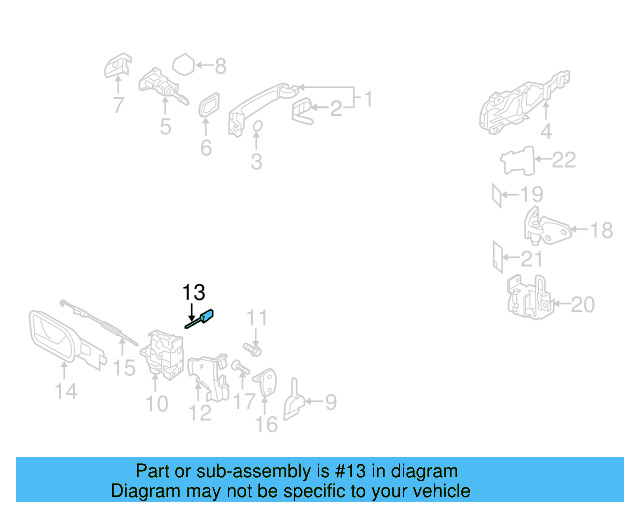 Opener Cable 5C6-837-085-A - View 9