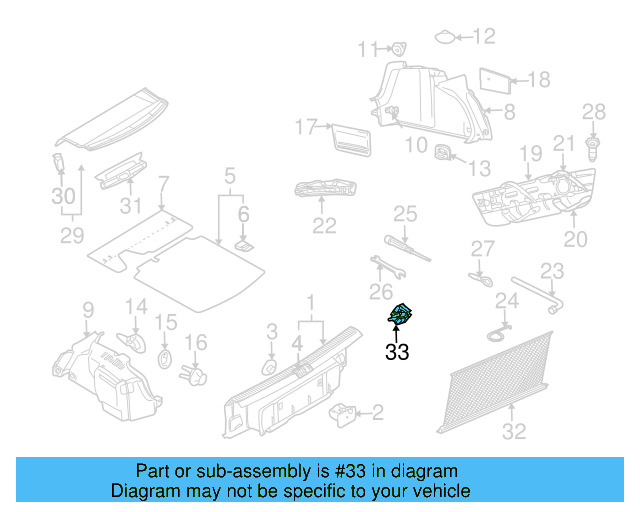 Coat Hook 1K5-861-302-7G8