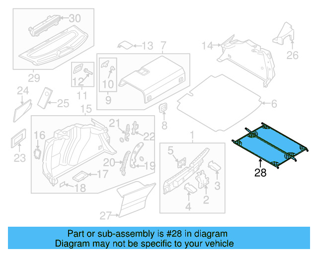 Cargo Net 1K5-867-689 - View 4
