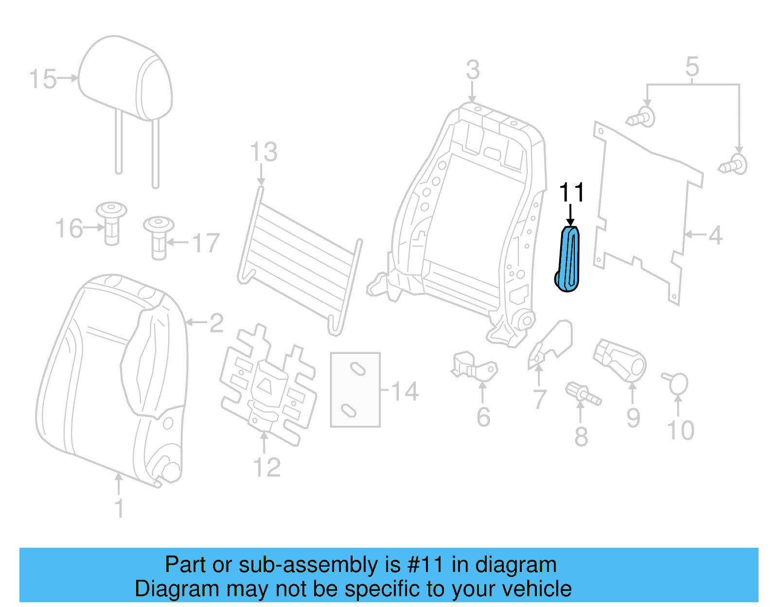Release Lever 5C6-881-236-82V - View 9