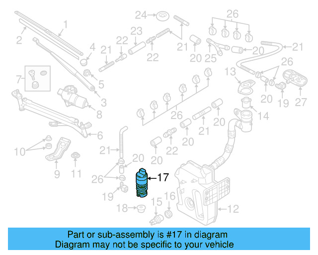 Washer Pump 1K5-955-651 - View 18