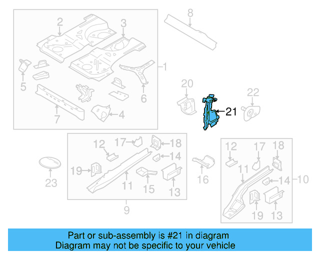 Mount Bracket 1K6-802-952-C - View 5