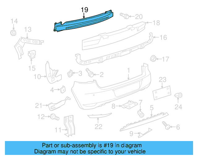 Impact Bar 1K6-807-305 - View 5