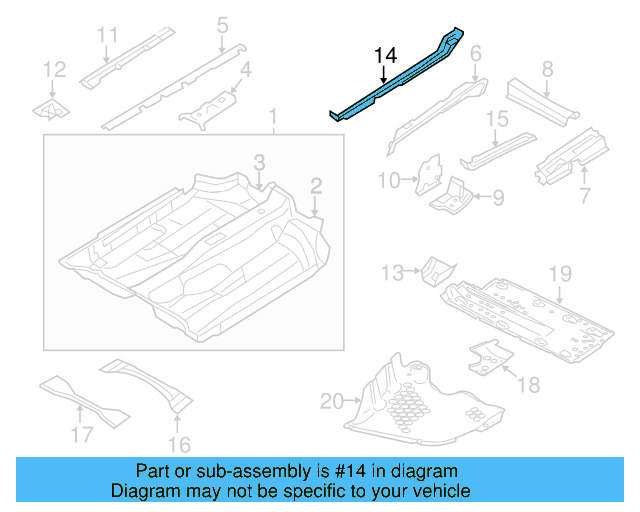 Inner Reinforced 1K0-803-562-A - View 17