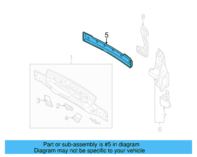 Mount Panel 1K6-813-309-B - View 10