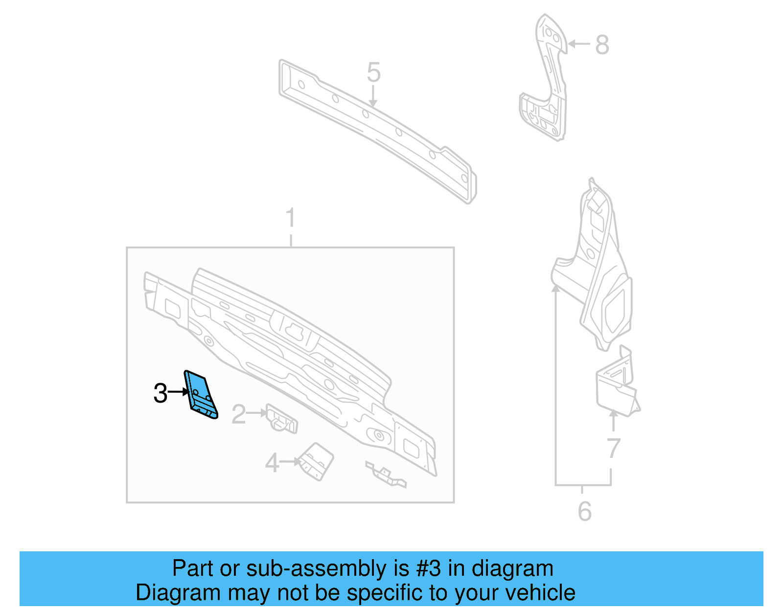 Holder 1K6-813-744 - View 5