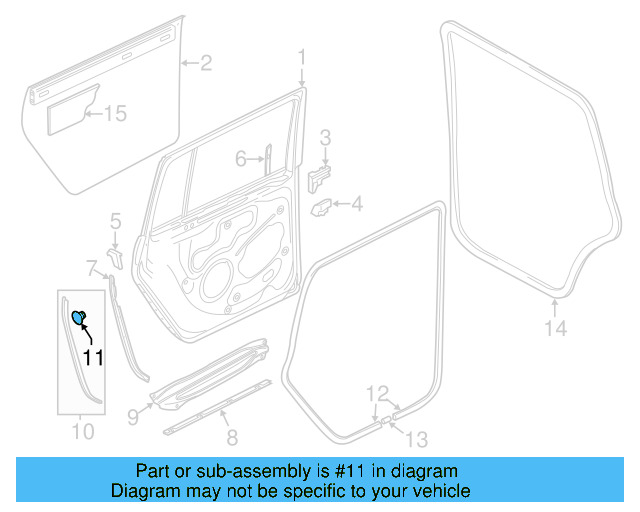 Rear Weather 1K6-837-200-B - View 44