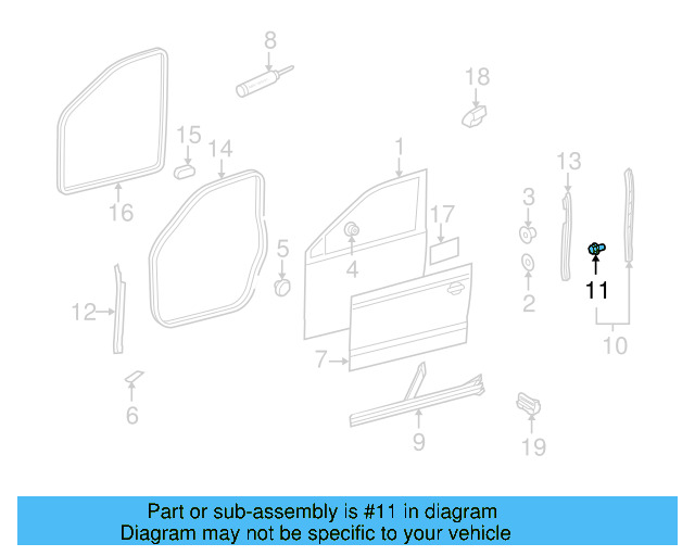 Rear Weather 1K6-837-200-B - View 47