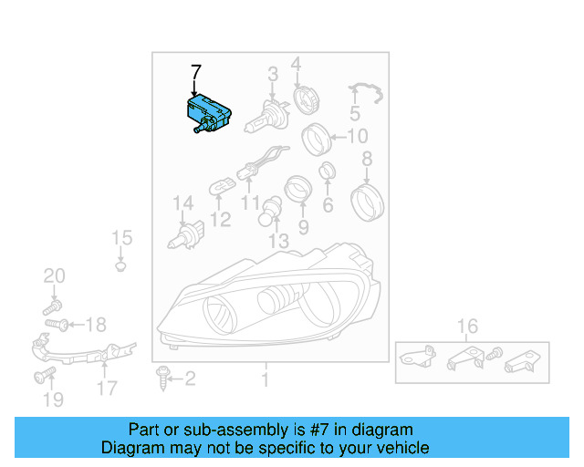 Adjust Motor 1K6-941-295 - View 34