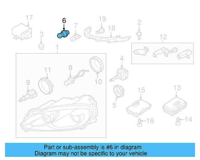 Turn Signal Light Bulb N-107-331-02 - View 35