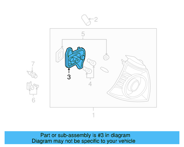 Socket Plate 1K6-945-258 - View 2