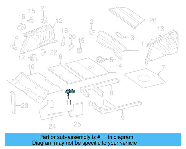 Sound Absorber 1K9-867-843 - View 12