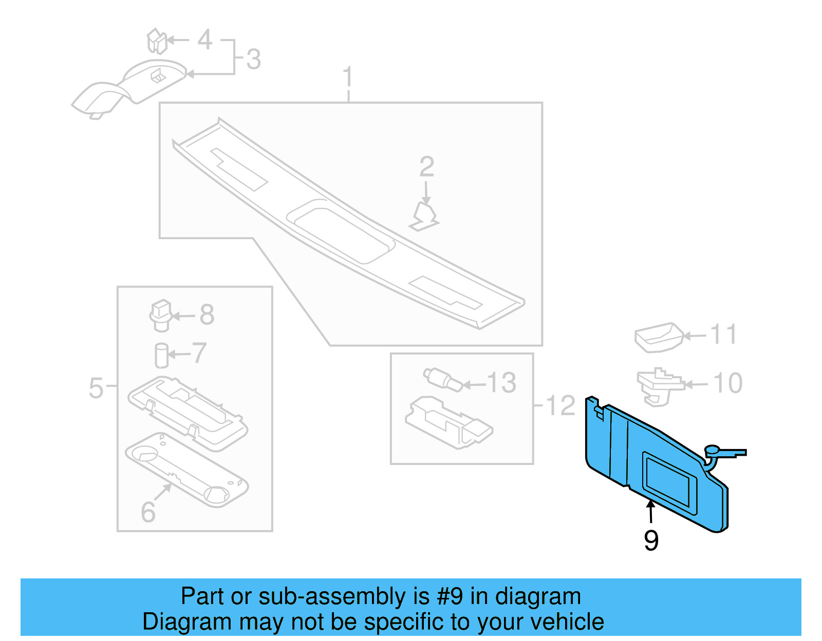 Sun 1Q0-857-551-AC-3H8 - View 7
