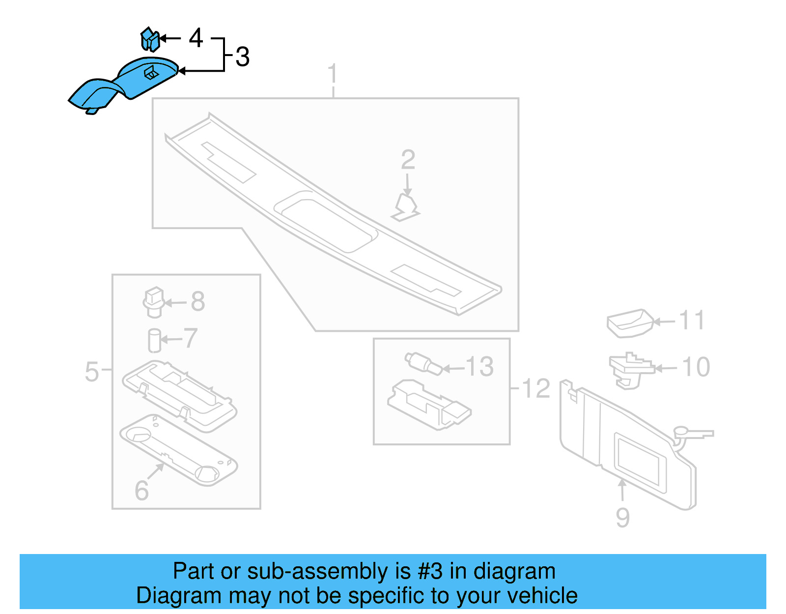 End Cap 1Q0-867-357-B-82V - View 6