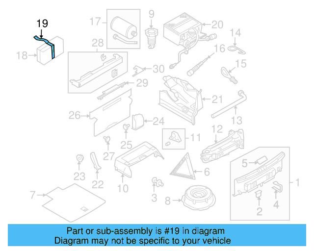 Tool Bag Strap 1Q0-867-749-A