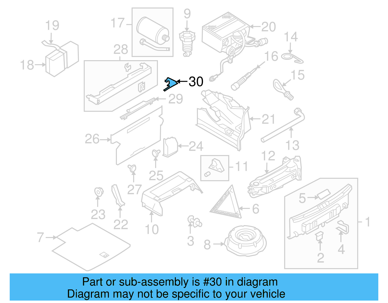 Frame Trim 1Q0-868-427-D-82V - View 4