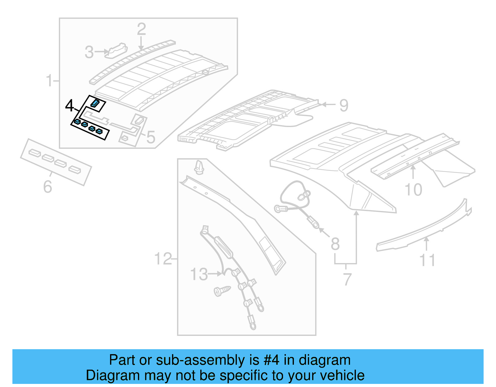 Repair Kit 1Q0-871-161 - View 4